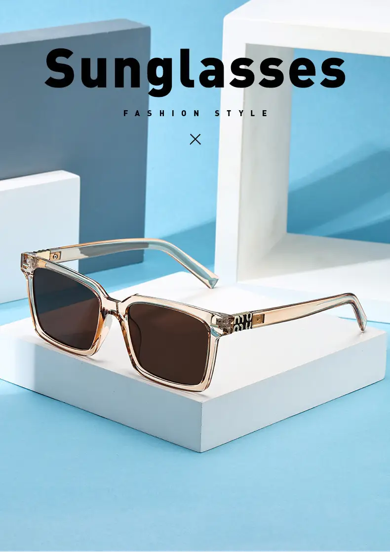 Korean-style Sunglasses Hawksbill Color Women's Nerd Glasses β feature 15