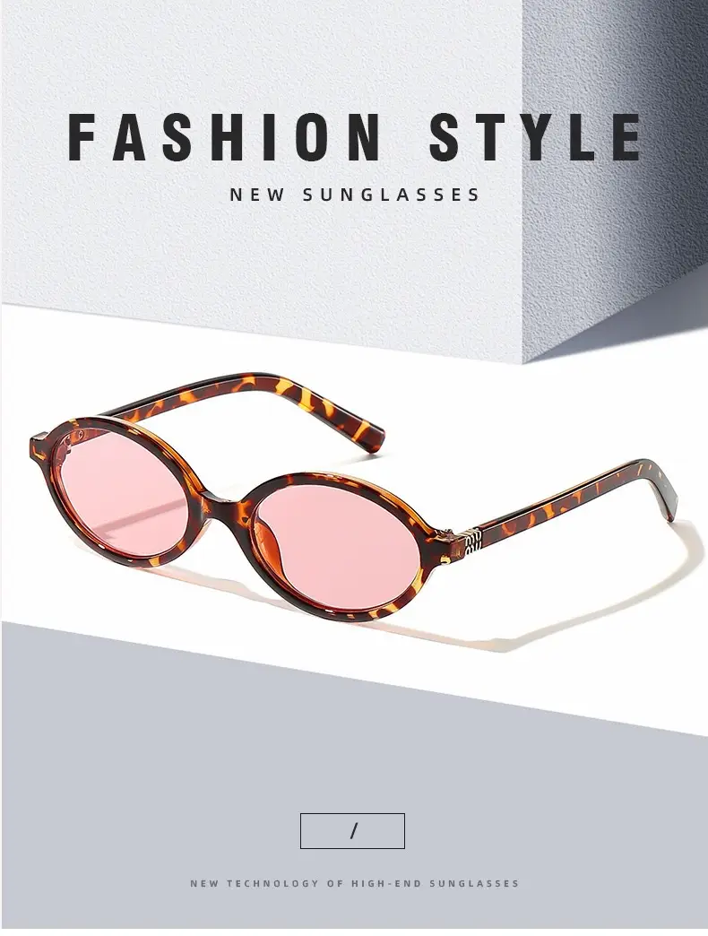 Korean-style Sunglasses Hawksbill Color Women's Nerd Glasses β feature 5