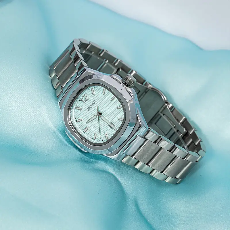 Women's Stainless Steel Bracelet Watch with Calendar - Image 3