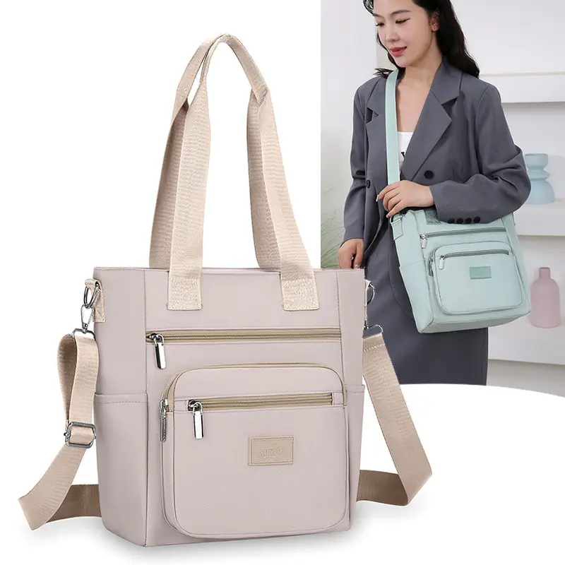 Women's 2024 New Oxford Cloth Shoulder Bag Large Capacity Multi Function Crossbody - Image 8