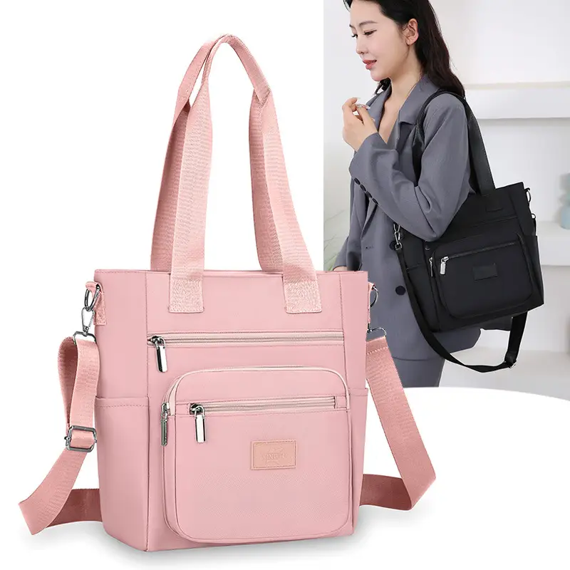 Women's 2024 New Oxford Cloth Shoulder Bag Large Capacity Multi Function Crossbody - Image 9