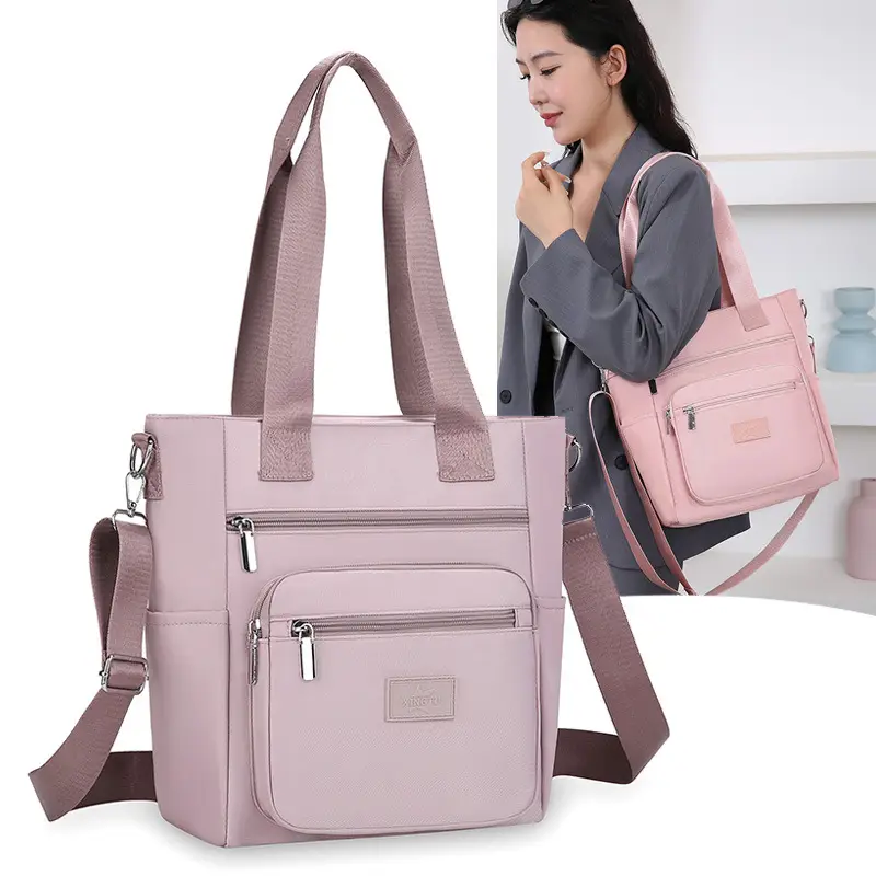 Women's 2024 New Oxford Cloth Shoulder Bag Large Capacity Multi Function Crossbody - Image 11
