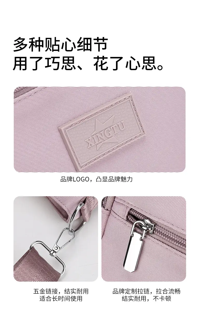 Women's 2024 New Oxford Cloth Shoulder Bag Large Capacity Multi Function Crossbody — feature 12