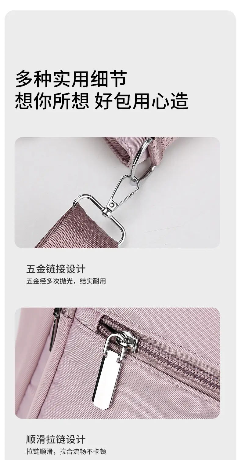 Women's 2024 New Oxford Cloth Shoulder Bag Large Capacity Multi Function Crossbody — feature 15