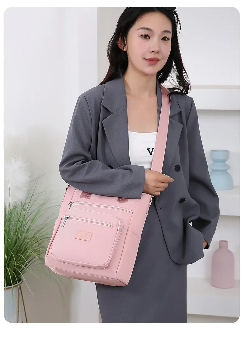 Women's 2024 New Oxford Cloth Shoulder Bag Large Capacity Multi Function Crossbody — feature 21