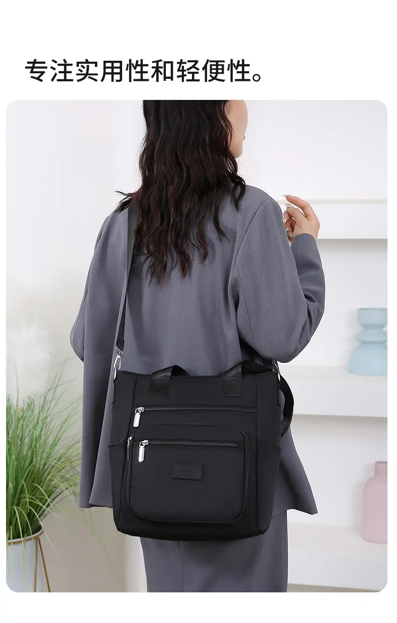 Women's 2024 New Oxford Cloth Shoulder Bag Large Capacity Multi Function Crossbody — feature 3