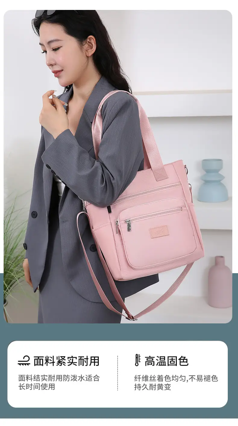 Women's 2024 New Oxford Cloth Shoulder Bag Large Capacity Multi Function Crossbody — feature 7