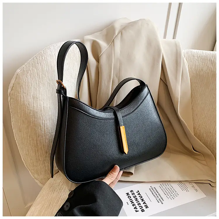 Women's Brown Leather Shoulder Bag 2024 New Fashion — feature 16