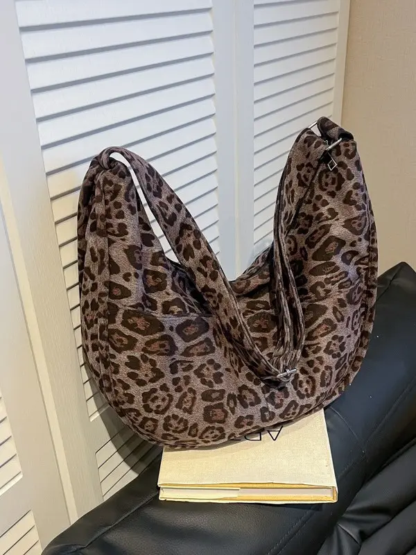Leopard Print Shoulder Crossbody Bag for Women 2026 - Image 5