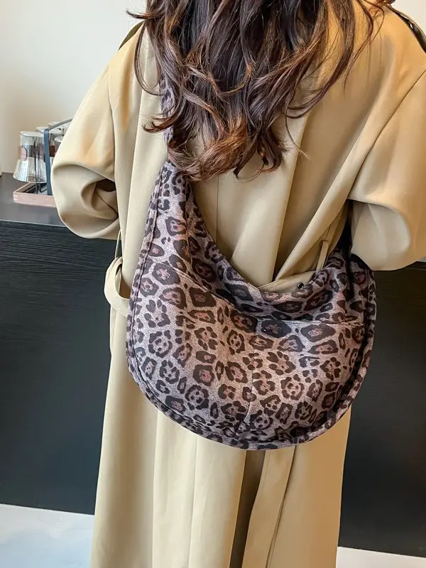 Leopard Print Shoulder Crossbody Bag for Women 2026 - Image 6