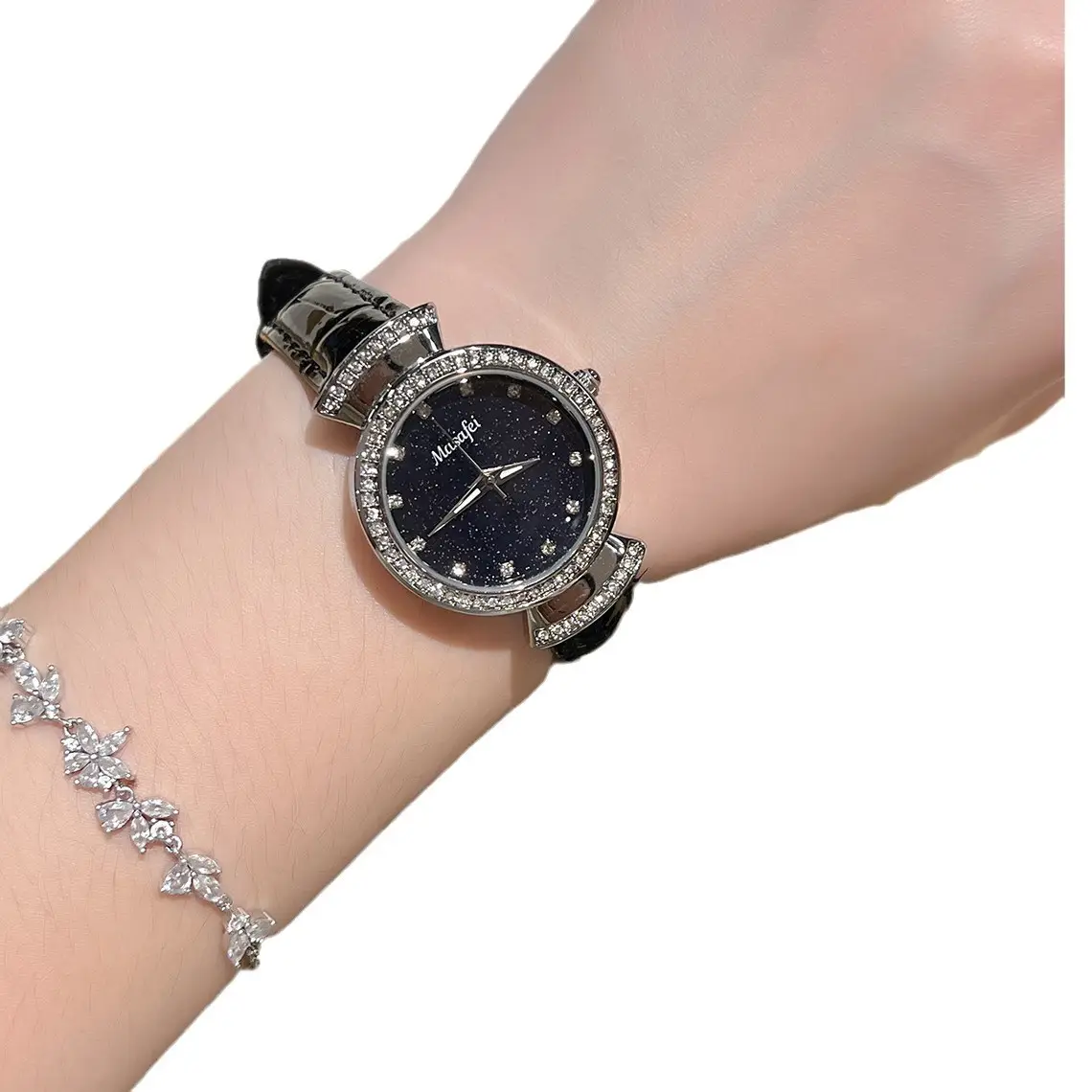 Blue Sand Stone Gimono Women's Watch Waterproof High-end - Image 8