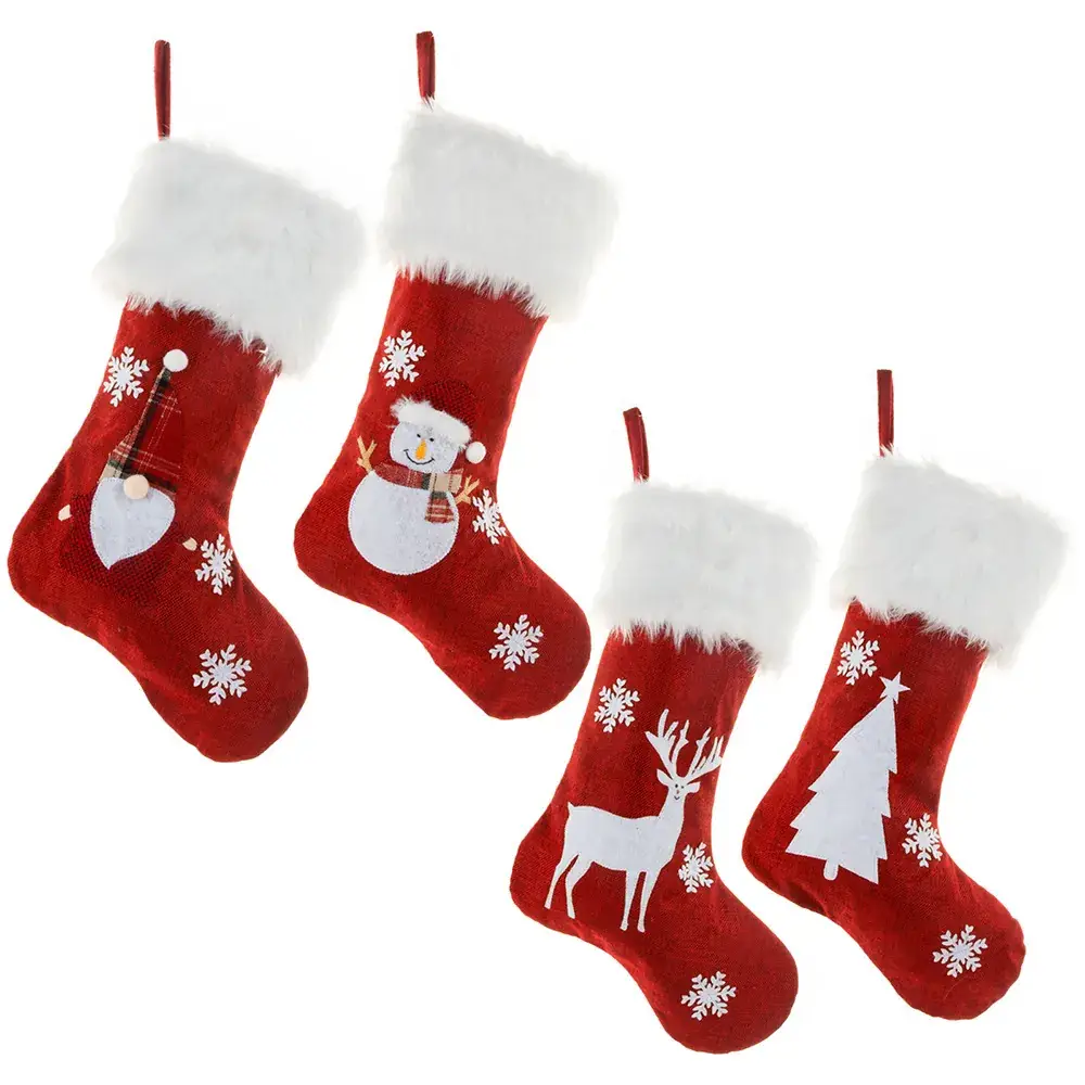 Personalized Christmas Socks with Glowing Embroidery - Image 9