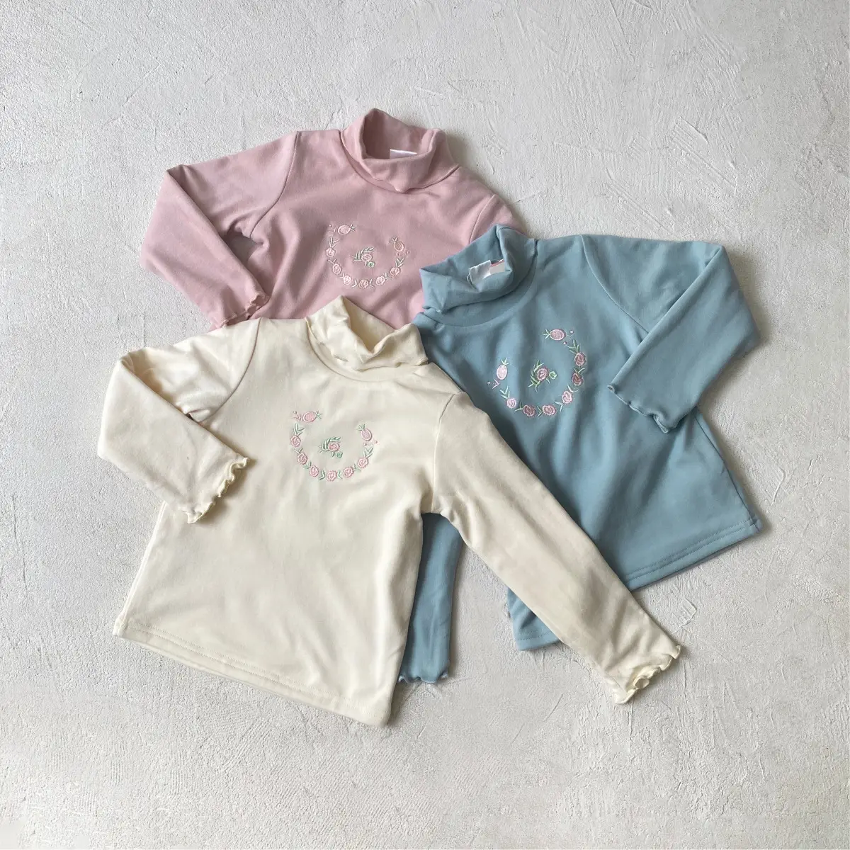 Red Long Sleeve T-Shirt with Heart Design for Kids - Image 13