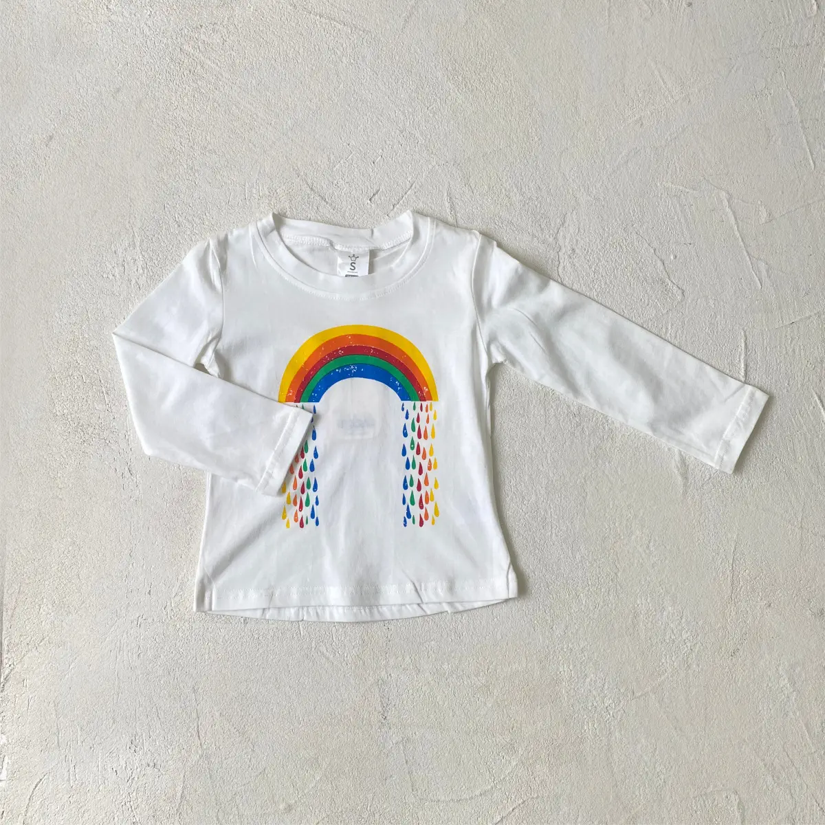 Red Long Sleeve T-Shirt with Heart Design for Kids - Image 14