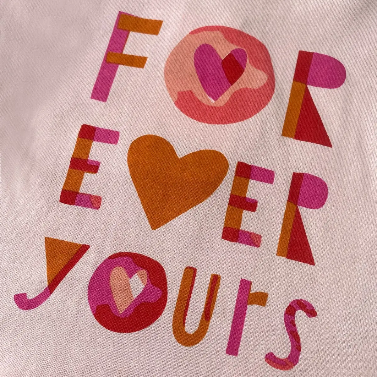 Red Long Sleeve T-Shirt with Heart Design for Kids — feature 4