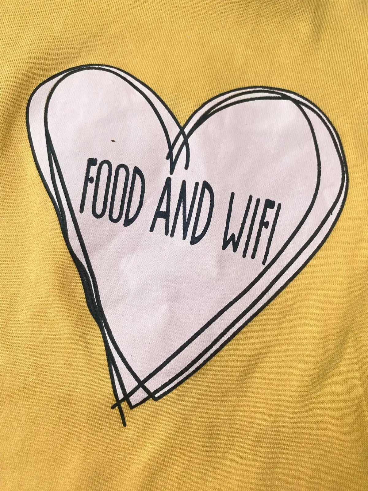 Red Long Sleeve T-Shirt with Heart Design for Kids — feature 9