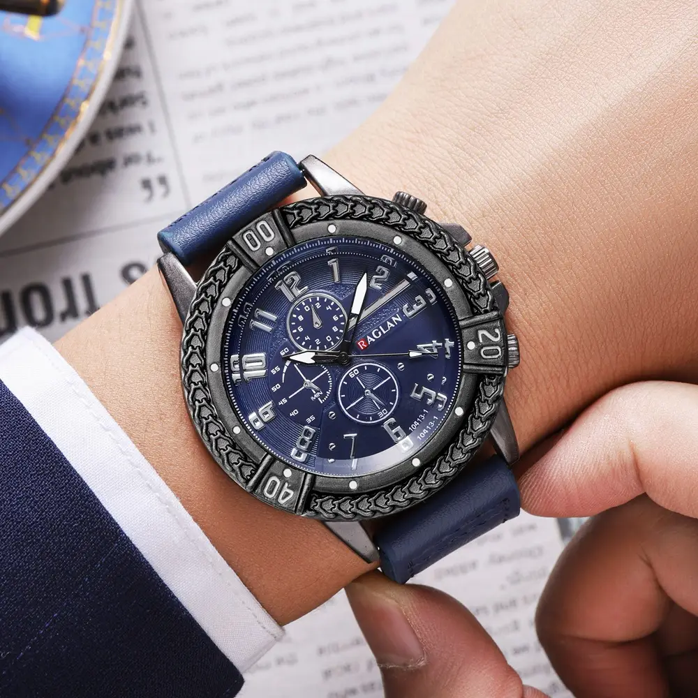 Cross Border Men's Quartz Watch Multi Color Silicone Strap - Image 7