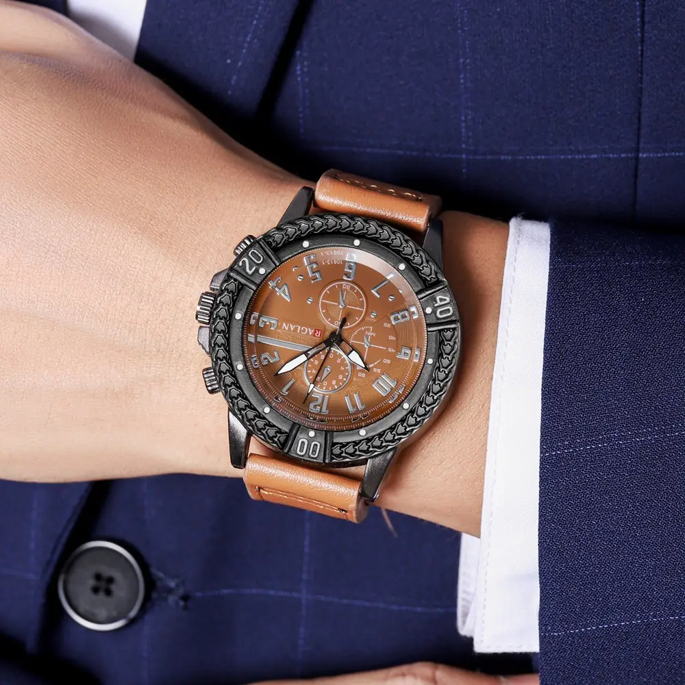 Cross Border Men's Quartz Watch Multi Color Silicone Strap — feature 10