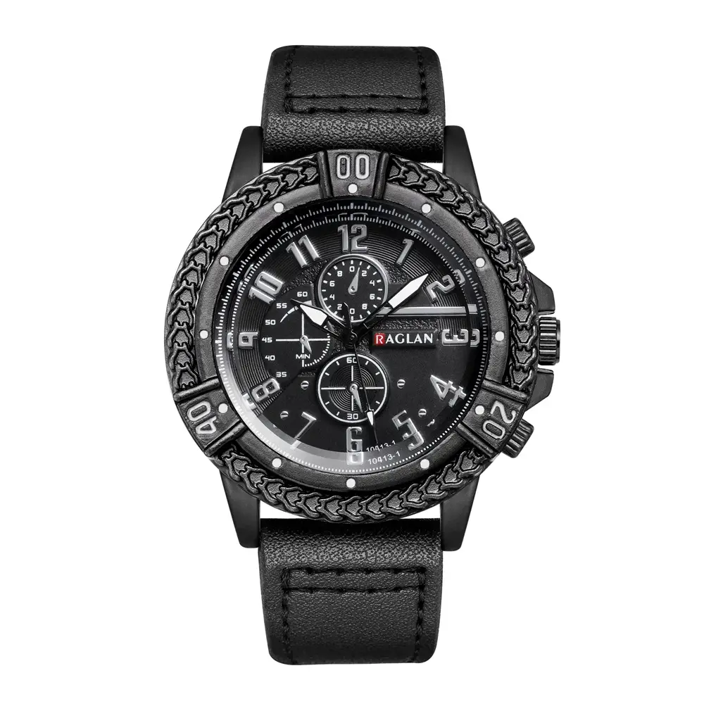 Cross Border Men's Quartz Watch Multi Color Silicone Strap — feature 11