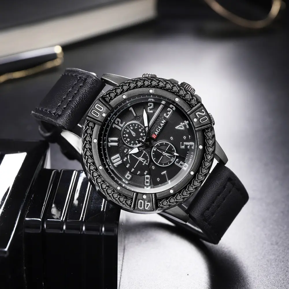 Cross Border Men's Quartz Watch Multi Color Silicone Strap - Image 4