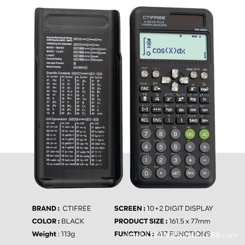 Cross-border FX991ESPLUS2nd Scientific Calculator 417 Function — feature 6