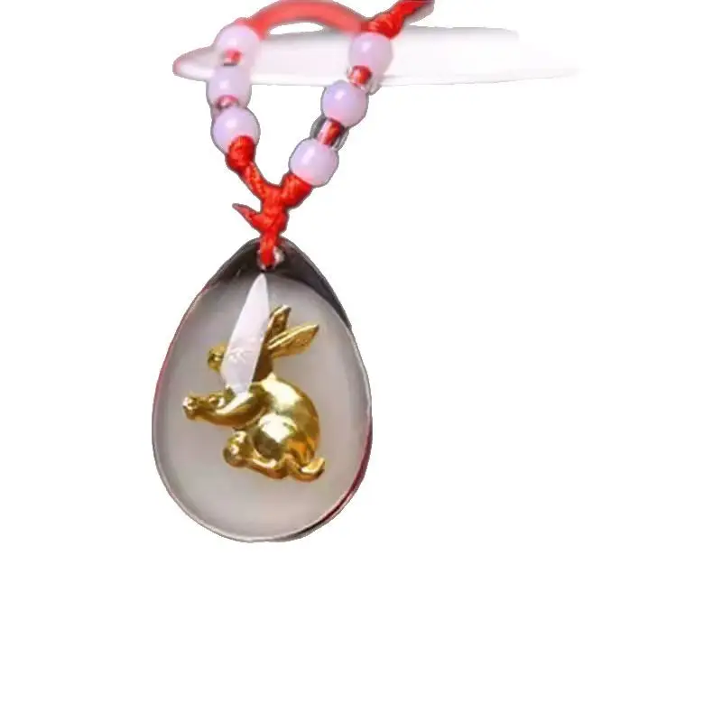 Unisex Lunar Zodiac Luminous Necklace for Kids - Image 17