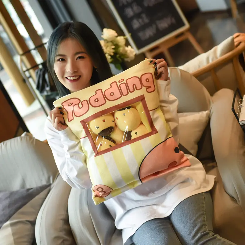 Cross-border snacks pillow cushion a big bag doll panda plush toys wholesale kappi bala doll manufacturers sell