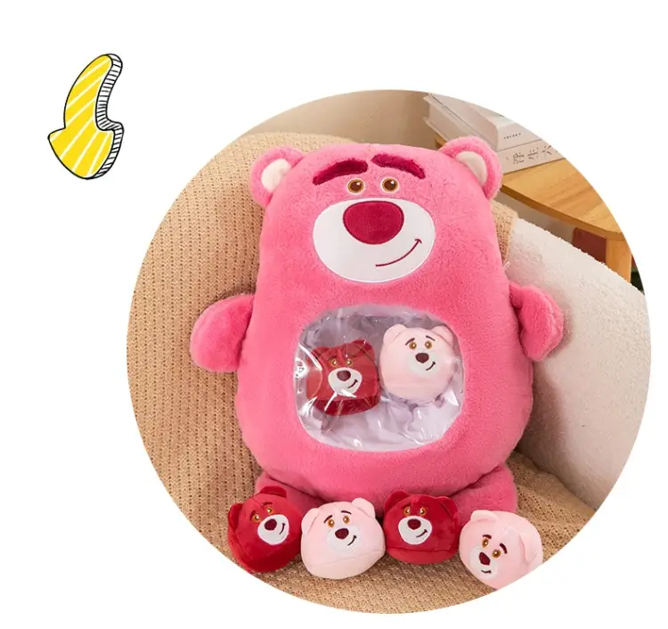 Cross-border snacks pillow cushion a big bag doll panda plush toys wholesale kappi bala doll manufacturers sell — feature 15