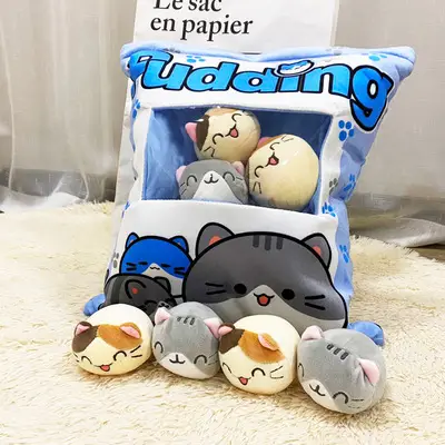 Cross-border snacks pillow cushion a big bag doll panda plush toys wholesale kappi bala doll manufacturers sell
