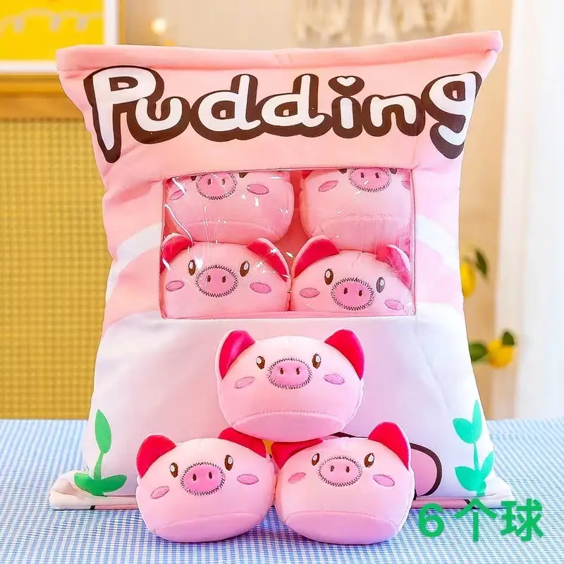 Cross-border snacks pillow cushion a big bag doll panda plush toys wholesale kappi bala doll manufacturers sell