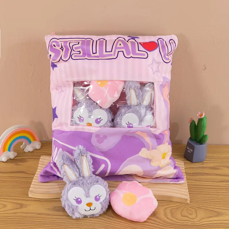 Cross-border snacks pillow cushion a big bag doll panda plush toys wholesale kappi bala doll manufacturers sell