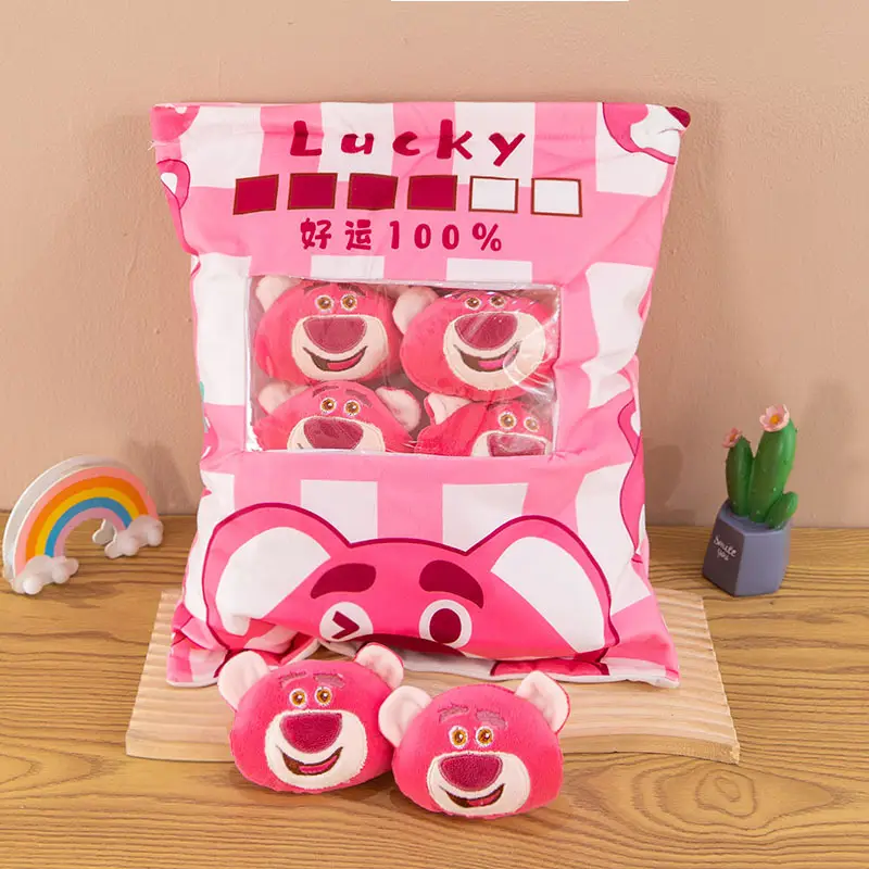 Cross-border snacks pillow cushion a big bag doll panda plush toys wholesale kappi bala doll manufacturers sell