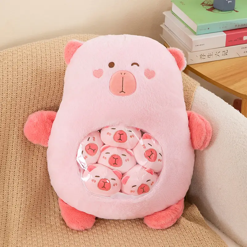 Cross-border snacks pillow cushion a big bag doll panda plush toys wholesale kappi bala doll manufacturers sell