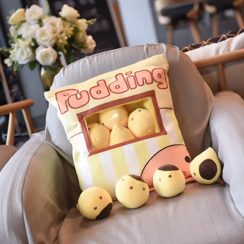 Cross-border snacks pillow cushion a big bag doll panda plush toys wholesale kappi bala doll manufacturers sell