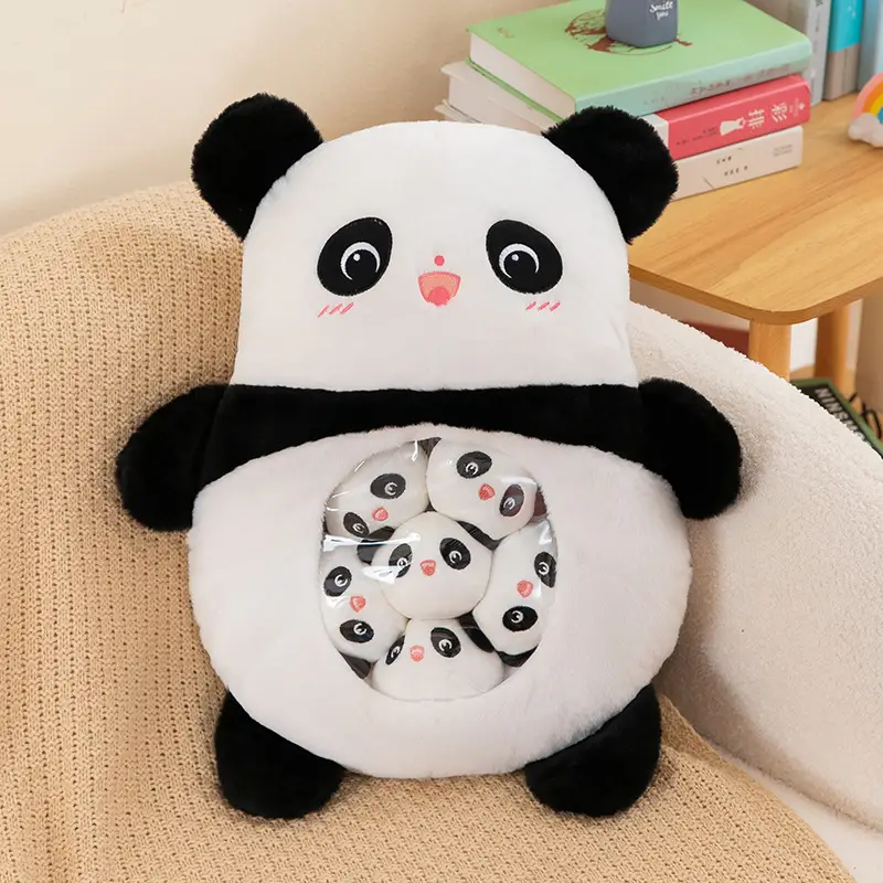 Cross-border snacks pillow cushion a big bag doll panda plush toys wholesale kappi bala doll manufacturers sell
