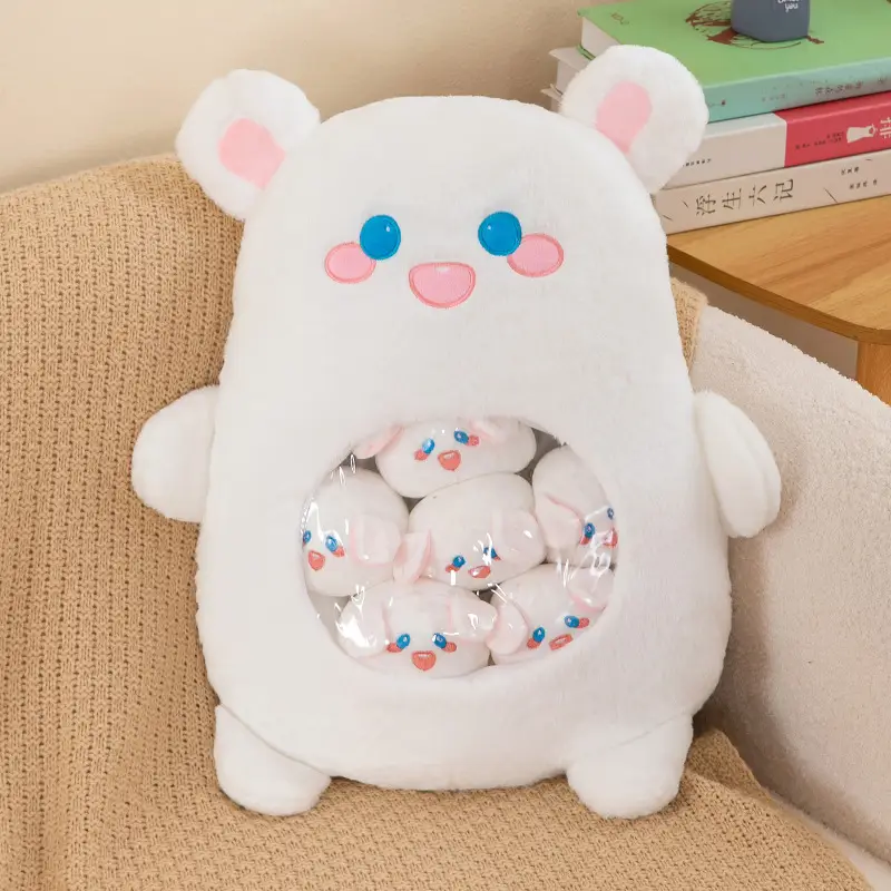 Cross-border snacks pillow cushion a big bag doll panda plush toys wholesale kappi bala doll manufacturers sell