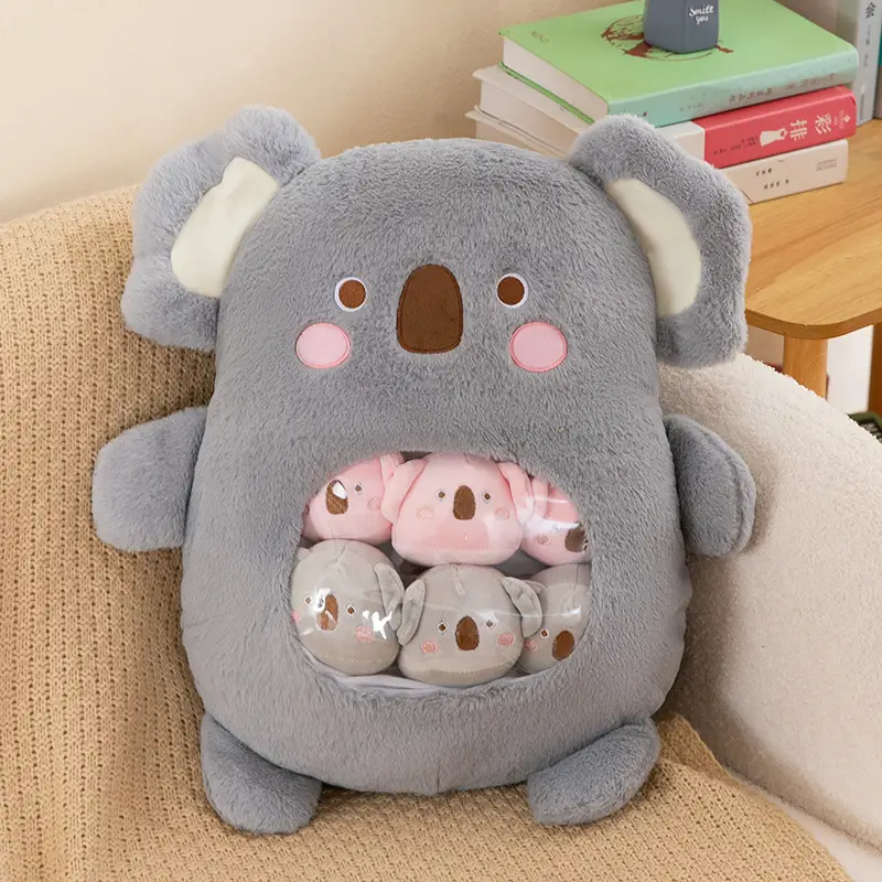 Cross-border snacks pillow cushion a big bag doll panda plush toys wholesale kappi bala doll manufacturers sell
