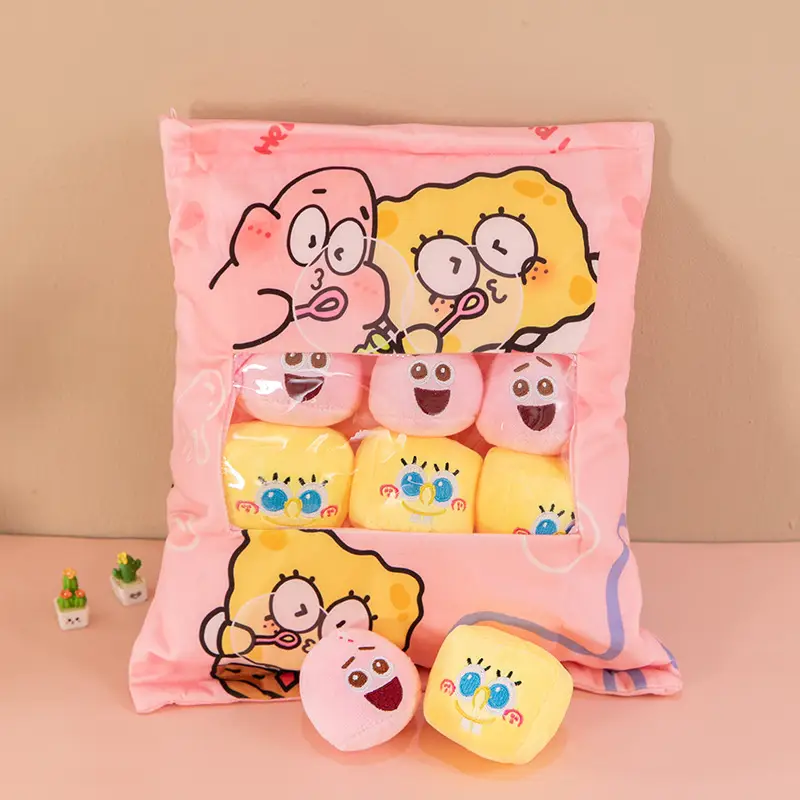 Cross-border snacks pillow cushion a big bag doll panda plush toys wholesale kappi bala doll manufacturers sell