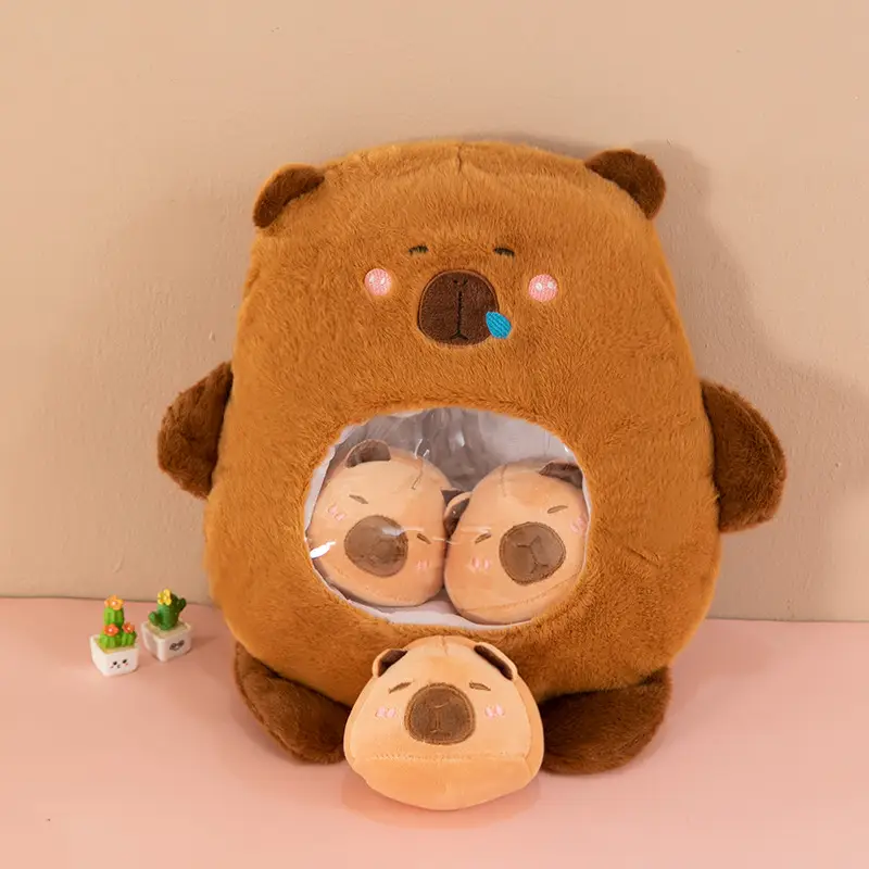 Cross-border snacks pillow cushion a big bag doll panda plush toys wholesale kappi bala doll manufacturers sell