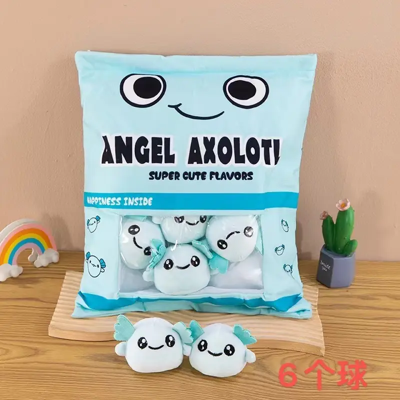 Cross-border snacks pillow cushion a big bag doll panda plush toys wholesale kappi bala doll manufacturers sell