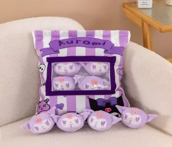 Cross-border snacks pillow cushion a big bag doll panda plush toys wholesale kappi bala doll manufacturers sell