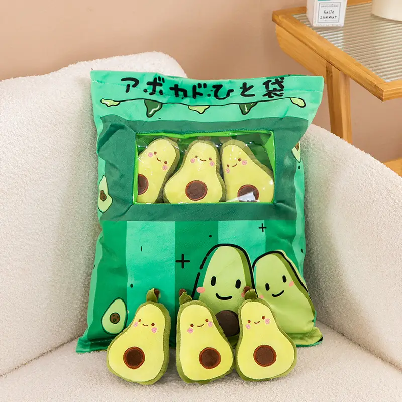 Cross-border snacks pillow cushion a big bag doll panda plush toys wholesale kappi bala doll manufacturers sell