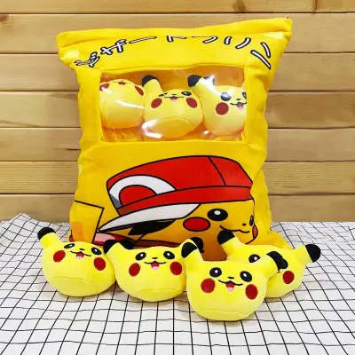 Cross-border snacks pillow cushion a big bag doll panda plush toys wholesale kappi bala doll manufacturers sell