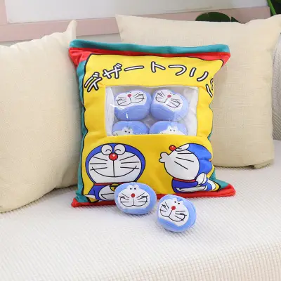 Cross-border snacks pillow cushion a big bag doll panda plush toys wholesale kappi bala doll manufacturers sell
