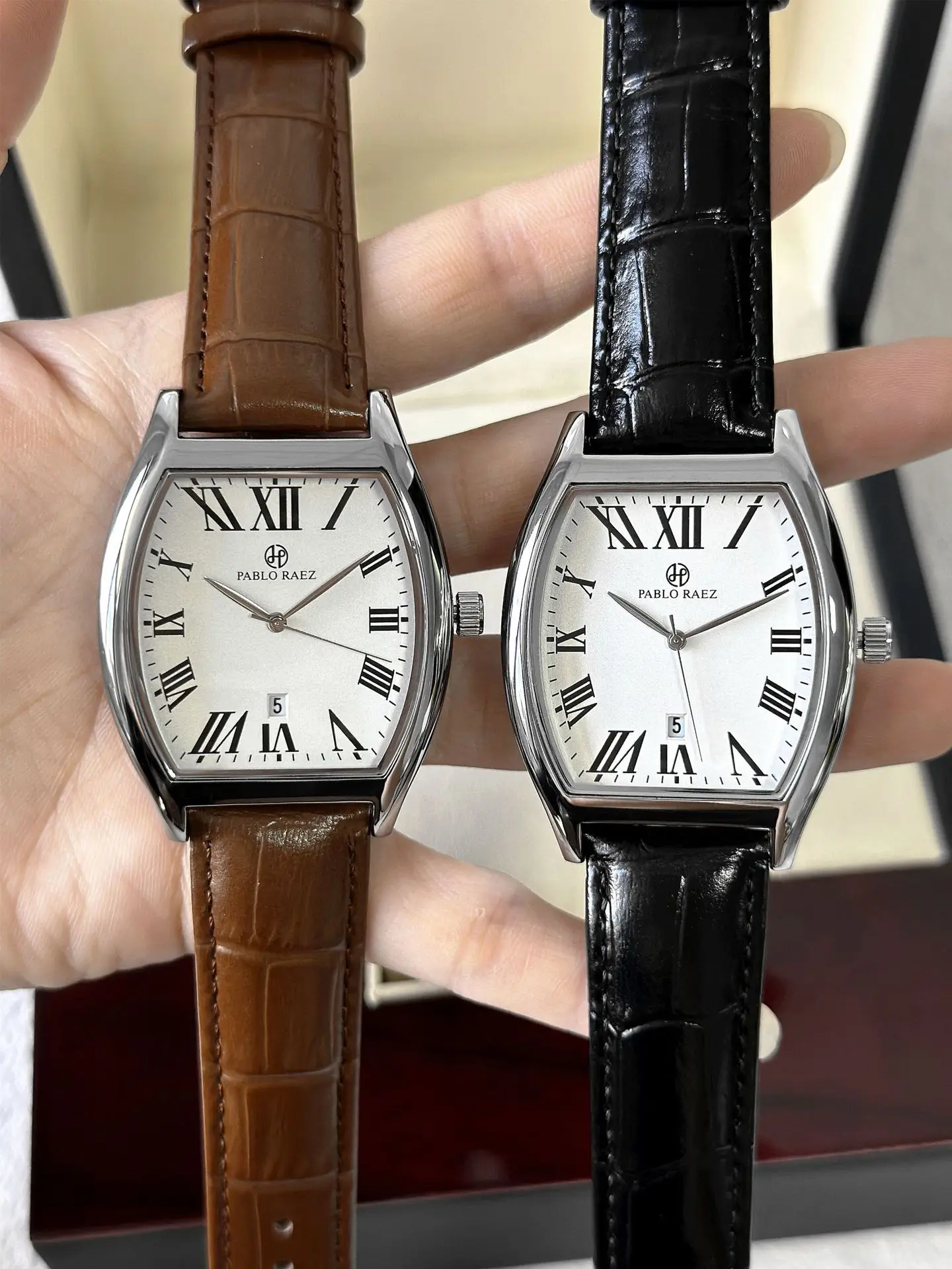 Men's Stainless Steel Swiss Watch with Roman Numeral — feature 19