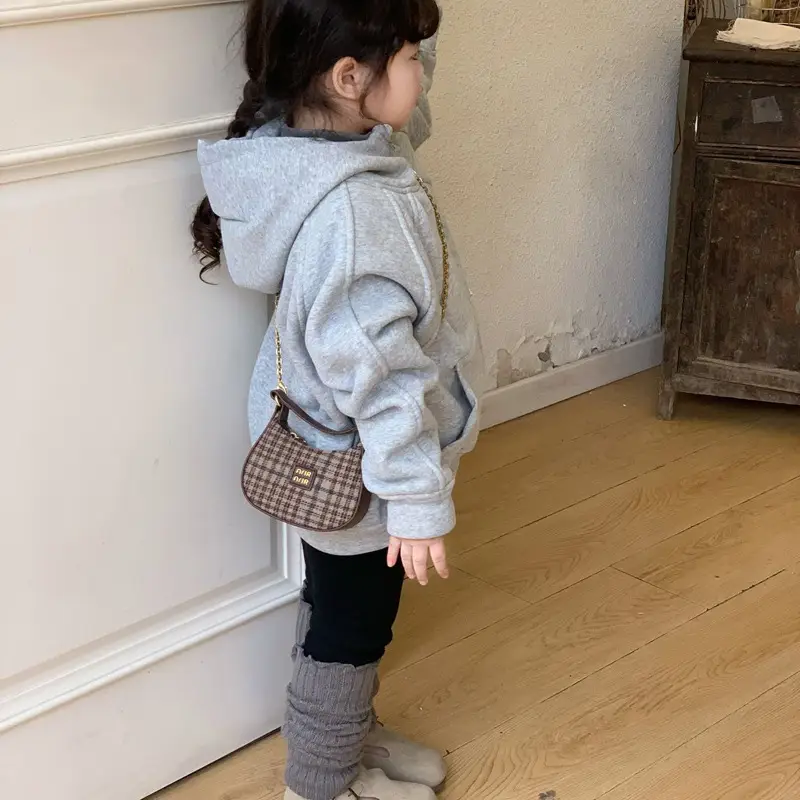 New Korean Style Mini Children's Girl's Crossbody Bag Leopard Print - Image 8