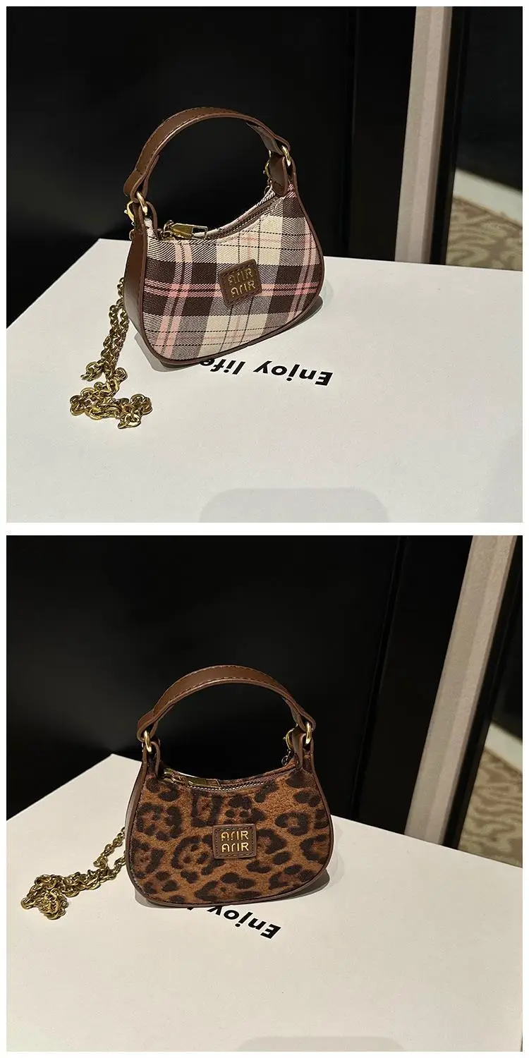 New Korean Style Mini Children's Girl's Crossbody Bag Leopard Print — feature 15