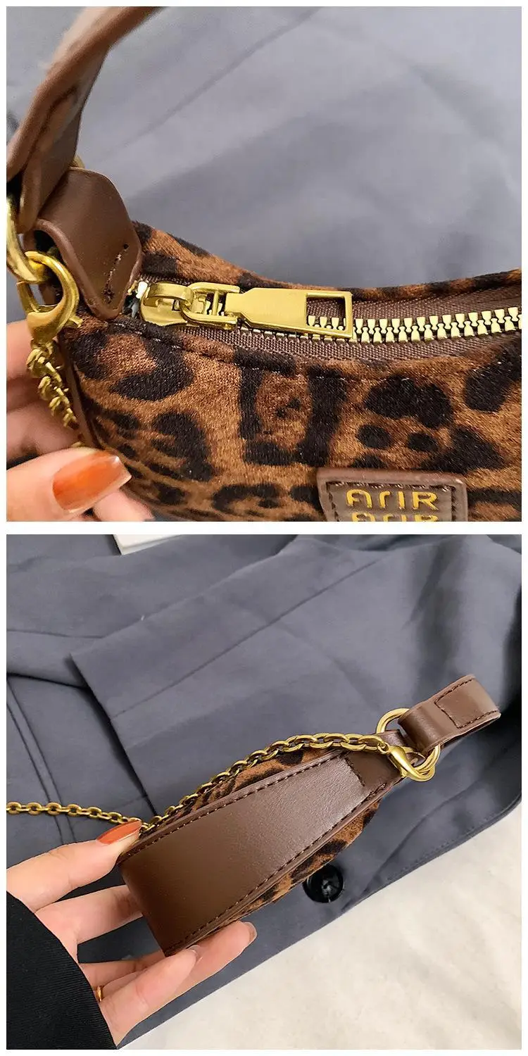 New Korean Style Mini Children's Girl's Crossbody Bag Leopard Print — feature 18