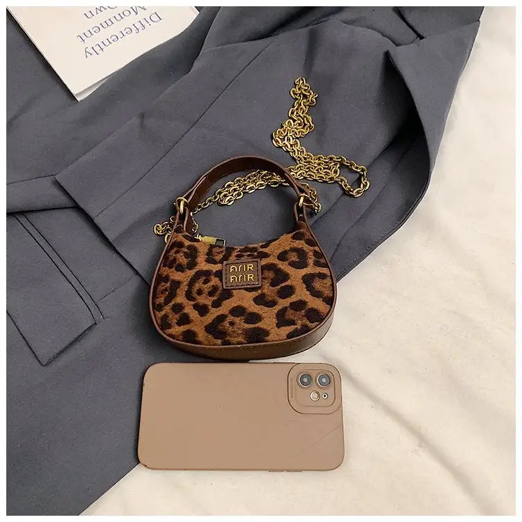 New Korean Style Mini Children's Girl's Crossbody Bag Leopard Print — feature 20