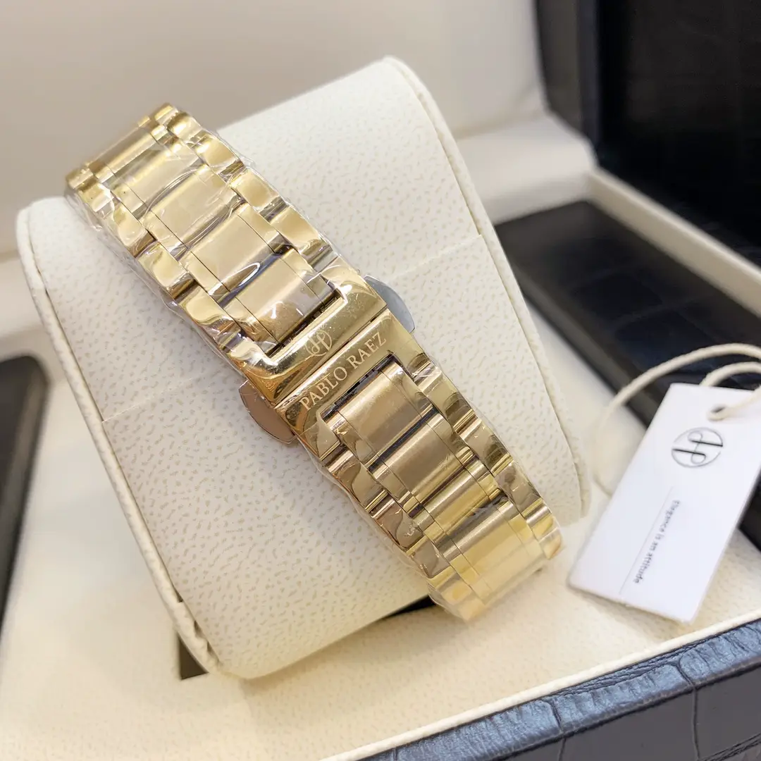 Luxury Gold Watch Calendar Digital Scale Walking Time for Men Women — feature 16